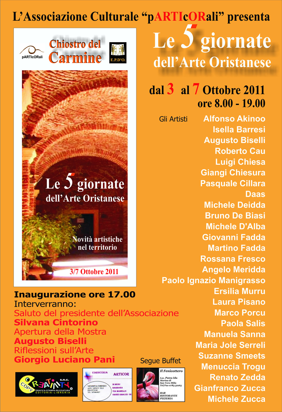 Mostra al Chiostro del Carmine - Oristano